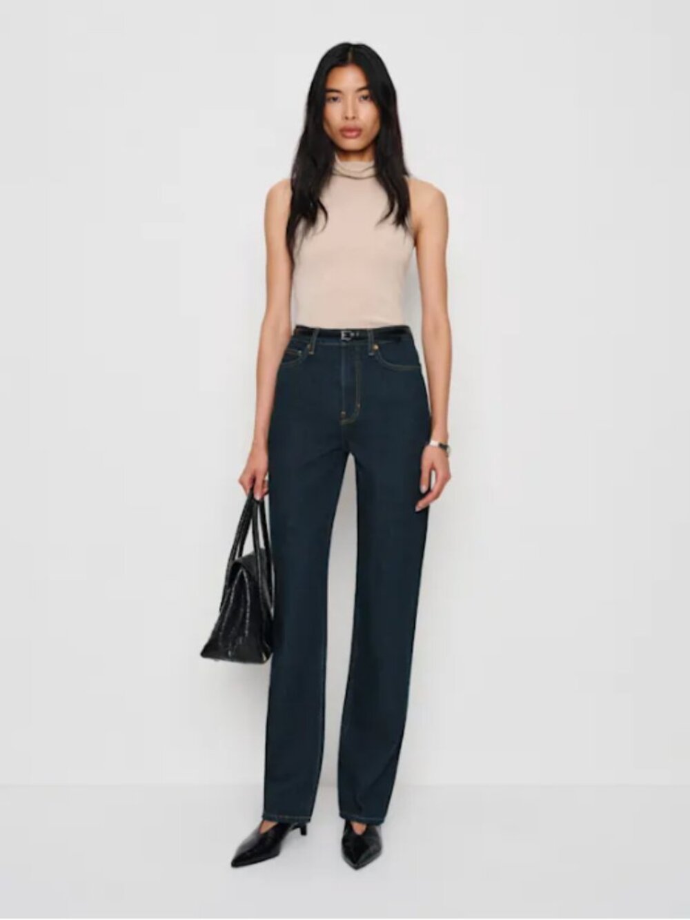 Reformation Harriet High Rise Straight Jeans Size 32